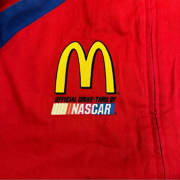 Vintage Rare McDonald’s Bill Elliot #94 nascar racing men’s jacket size large - Picture 3 of 8